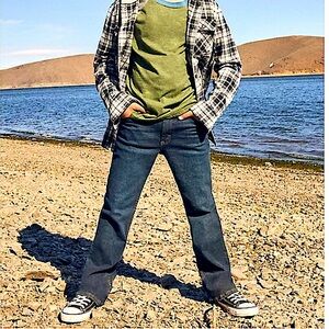 WRANGLER ‘Five Star Flex’ adjustable denim jeans